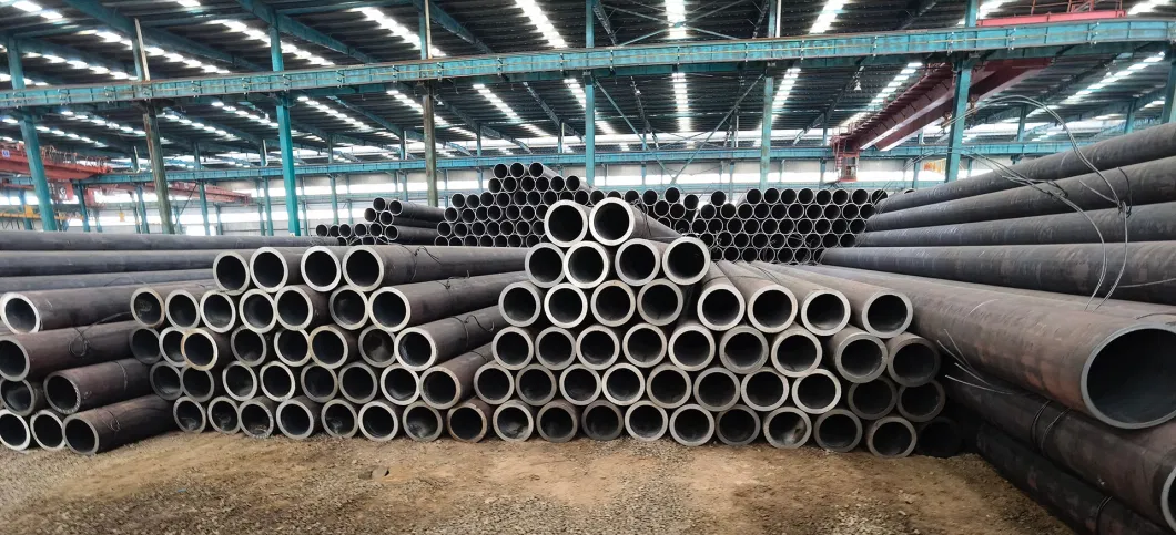 ASTM A36 A53 A192 Q235 Q235B 1045 4130 Sch40 10mm 60mm Hot Rolled Welded or Seamless Rectangular Round Carbon Steel Pipe for Oil and Gas Pipeline Construction